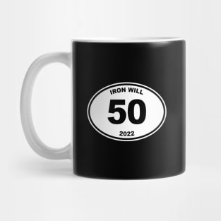 IRON WILL 50 MILE FINISHER Mug